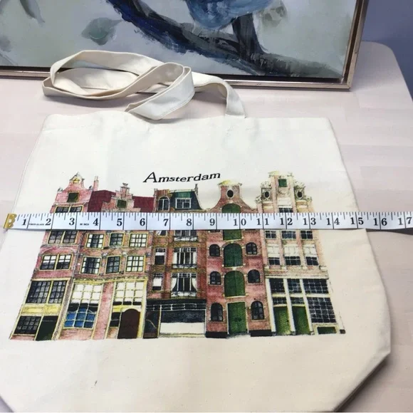 Amsterdam and London Books Tote Bag Set NWOT - Picture 9 of 13